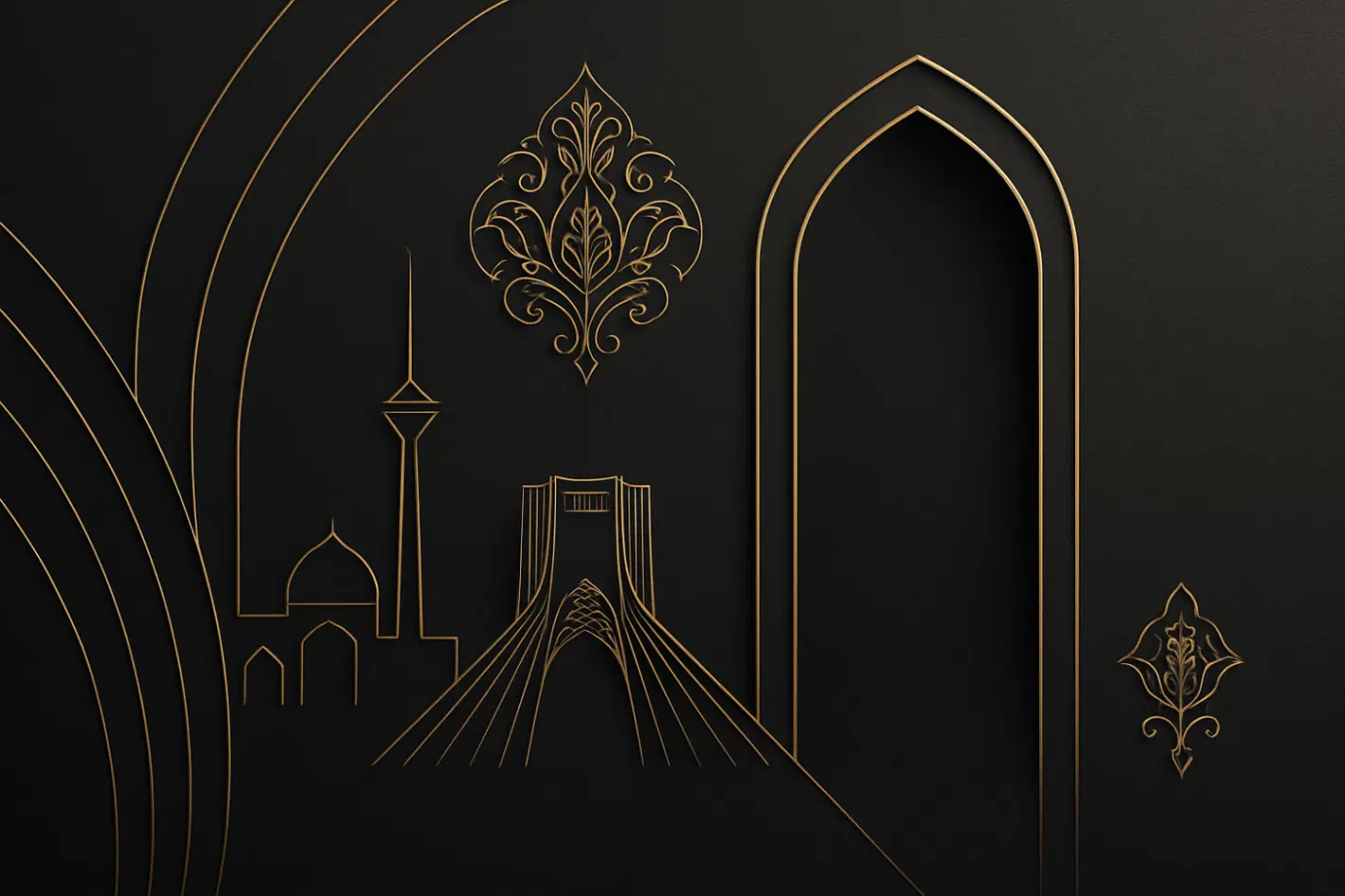 وکتور میدان آزادی تهران