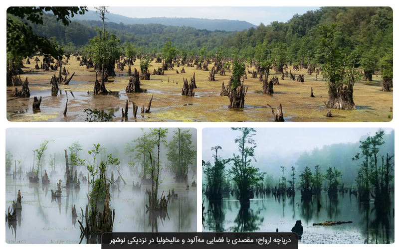 دریاچه ارواح نوشهر