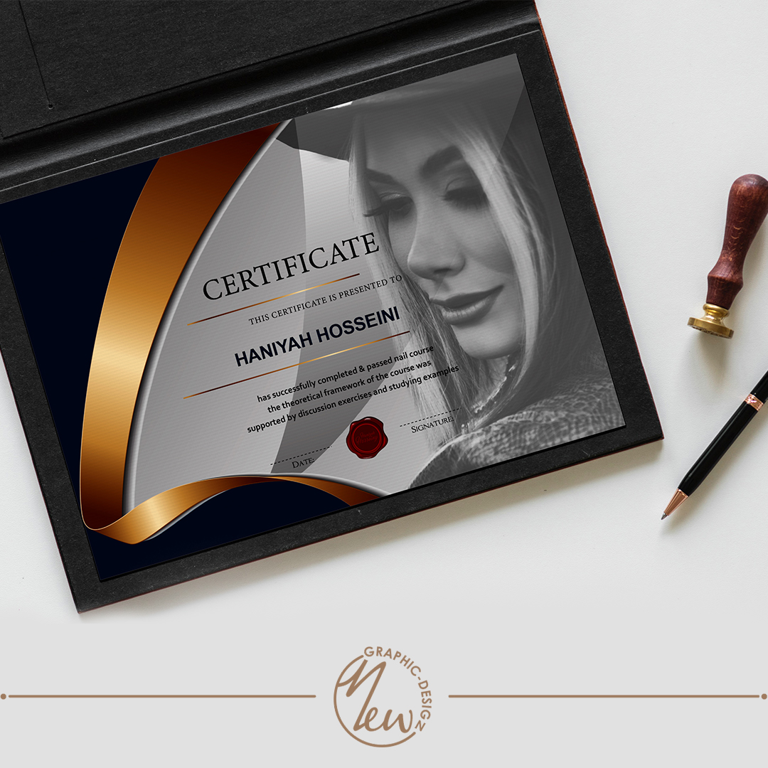 طراحی سرتیفیکیت